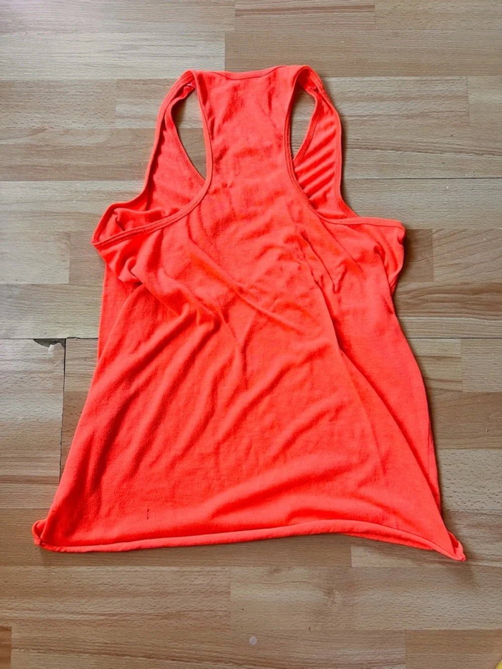 Zara Neon Orange Racerback Tank - Picture 3 of 3